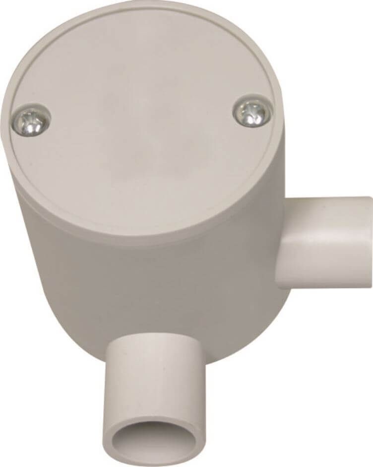 PVC L Type Junction Box Conduit Ducting Electrical Accessories