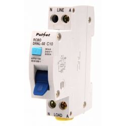 1 Pole RCD/MCB Electronic Combination