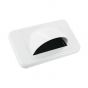 Wall Plate White Bullnose