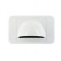 Wall Plate Slimline White Bullnose