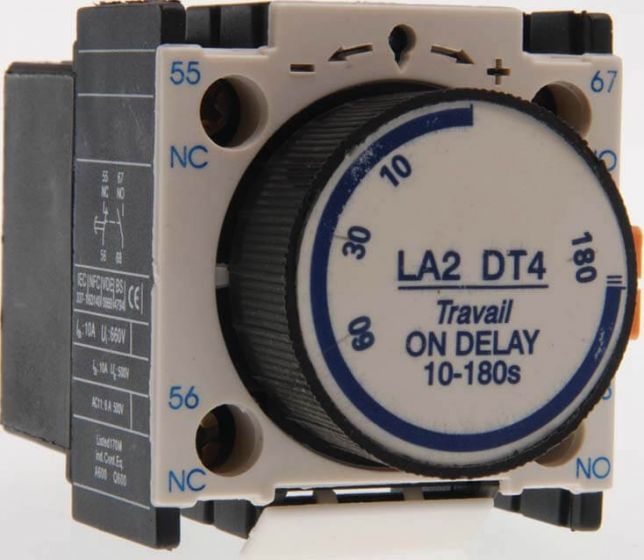 Pneumatic Time Relay for Compatible Contactors