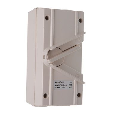 3 Pole 35Amp Weatherproof Isolator