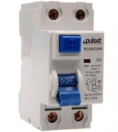 A-Type 2 Pole RCD 30mA (NZ Market)